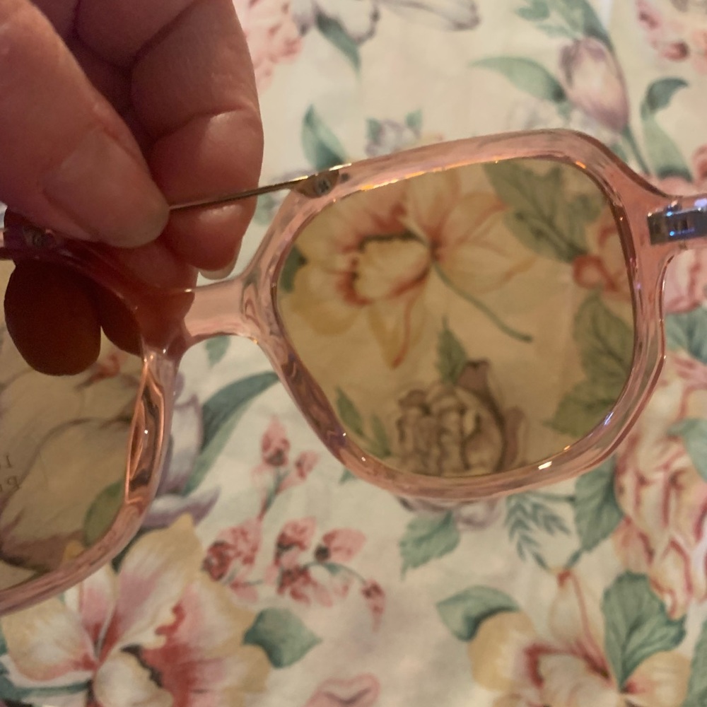 NWT. Punk Transparent Oversized Women's Sunglasses - Picture 5 of 6